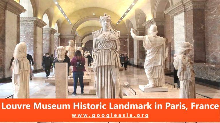 Louvre Museum Historic Landmark in Paris, France