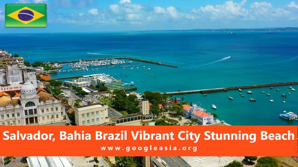 Salvador Bahia Brazil Vibrant City Stunning Beach