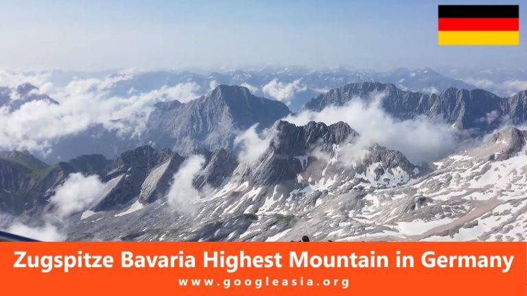 Zugspitze Bavaria Highest Mountain in Germany