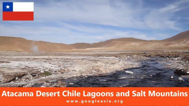 Atacama Desert Chile Lagoons and Salt Mountains