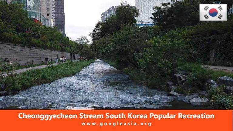 Cheonggyecheon Stream South Korea Popular Recreation