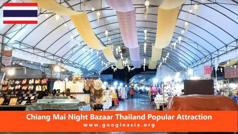 Chiang Mai Night Bazaar Thailand Popular Attraction