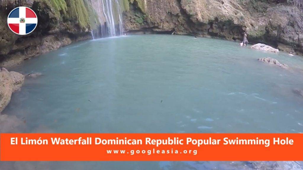 El Limón Waterfall Dominican Republic Swimming Hole