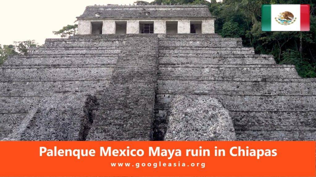 Palenque Mexico Maya ruin in Chiapas