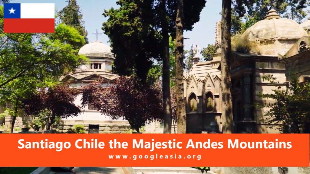 Santiago Chile the Majestic Andes Mountains