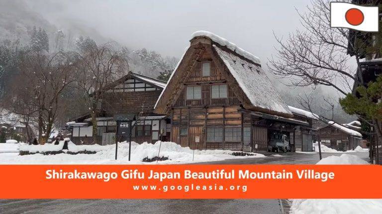 Shirakawago Gifu Japan Beautiful Mountain Village