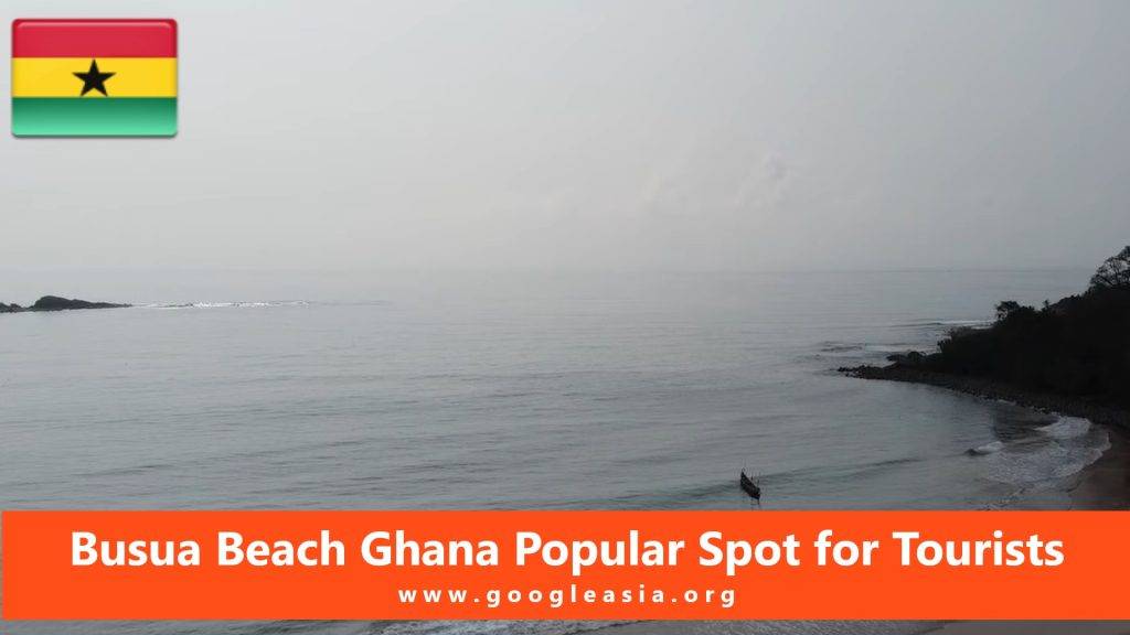Busua Beach Ghana Popular Spot for Tourists