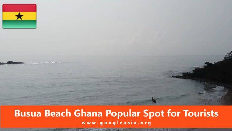 Busua Beach Ghana Popular Spot for Tourists