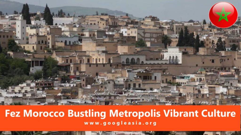 Fez Morocco Bustling Metropolis Vibrant Culture