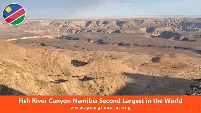 Fish River Canyon Namibia Second Largest in the World