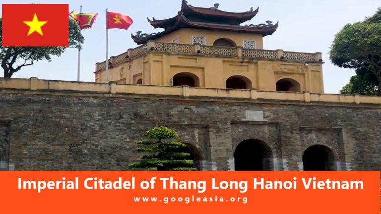 Imperial Citadel of Thang Long Hanoi Vietnam