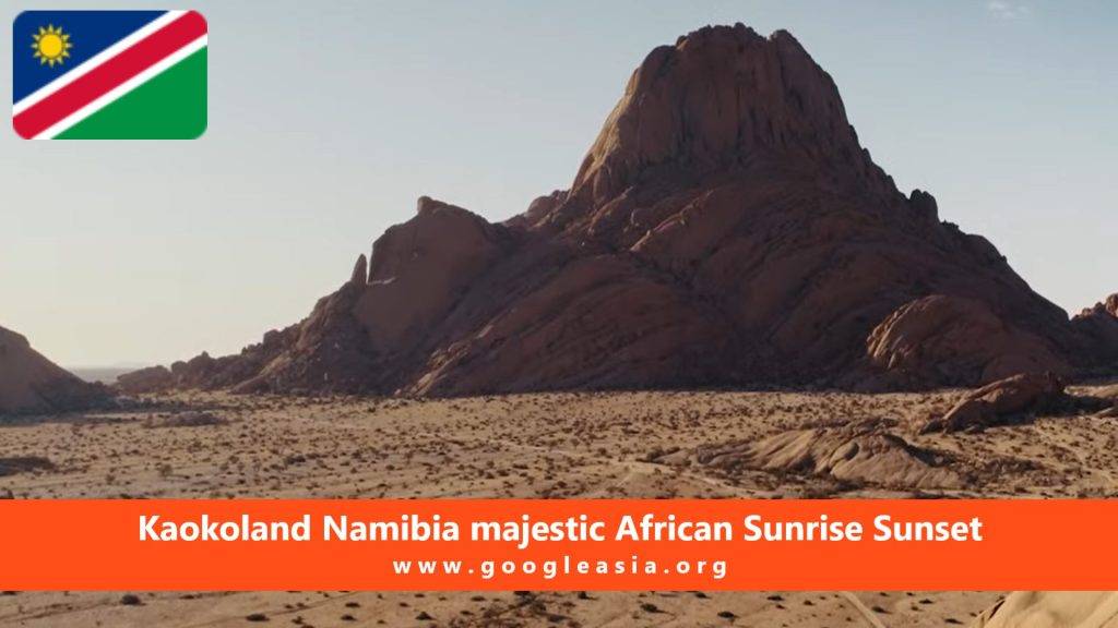 Kaokoland Namibia Majestic African Sunrise Sunset
