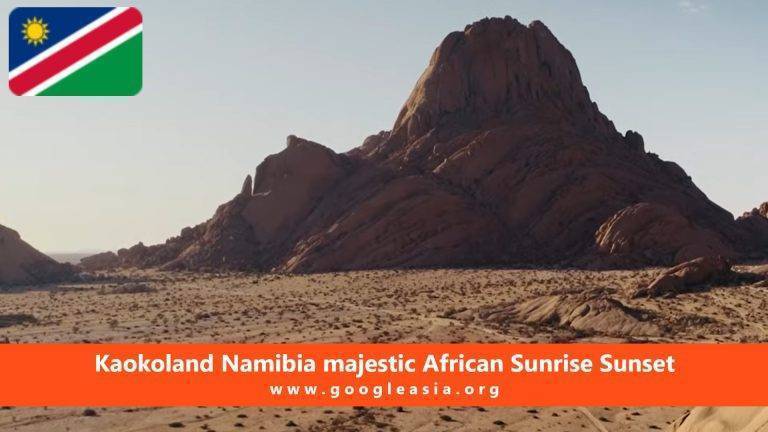 Kaokoland Namibia Majestic African Sunrise Sunset