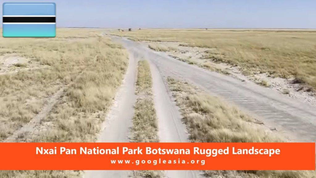 Nxai Pan National Park Botswana Rugged Landscape