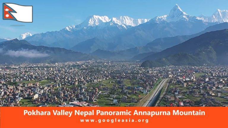 Pokhara Valley Nepal Panoramic Annapurna Mountain